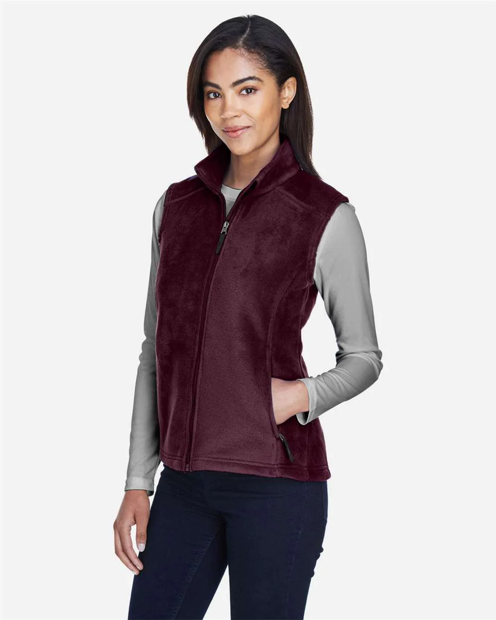 CORE365-78191-Women's Journey Fleece Vest - Image 10