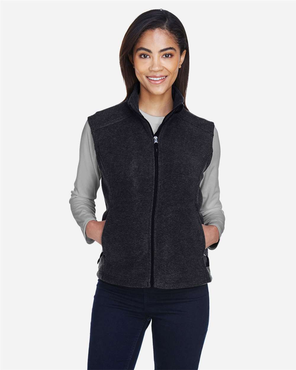 CORE365-78191-Women's Journey Fleece Vest - Image 19