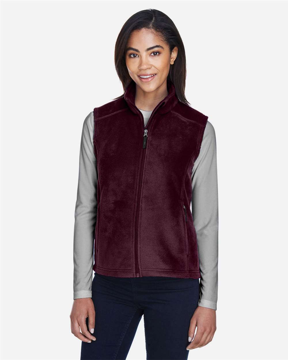 CORE365-78191-Women's Journey Fleece Vest - Image 9