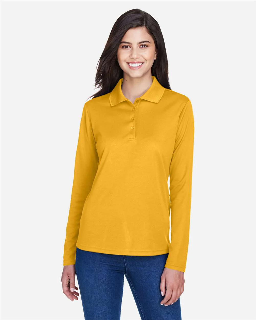 CORE365-78192-Women's Pinnacle Performance Long Sleeve Piqué Polo - Image 14