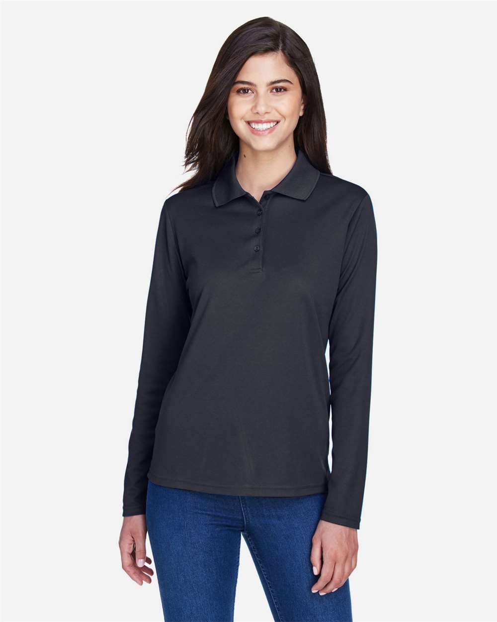 CORE365-78192-Women's Pinnacle Performance Long Sleeve Piqué Polo - Image 24