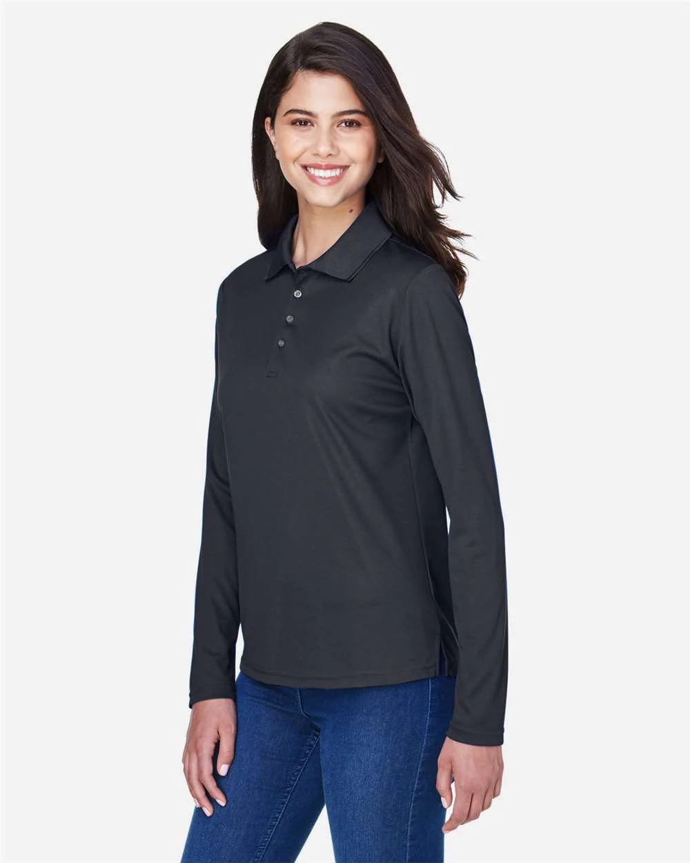 CORE365-78192-Women's Pinnacle Performance Long Sleeve Piqué Polo - Image 25