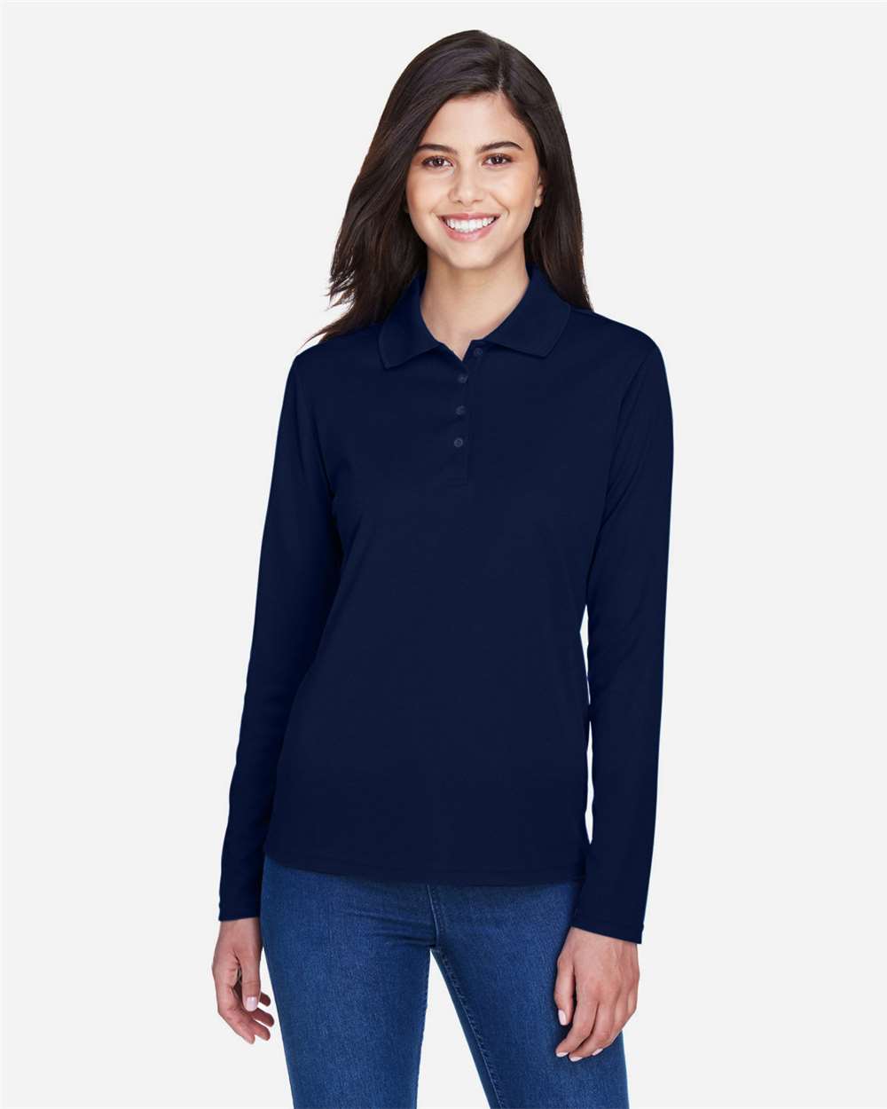 CORE365-78192-Women's Pinnacle Performance Long Sleeve Piqué Polo - Image 29