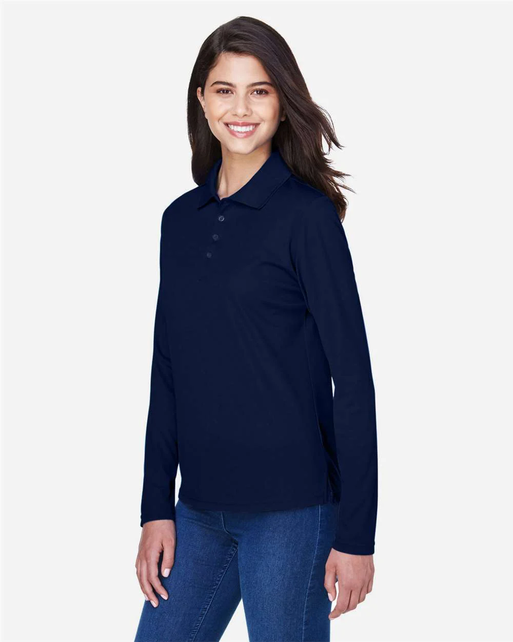 CORE365-78192-Women's Pinnacle Performance Long Sleeve Piqué Polo - Image 30