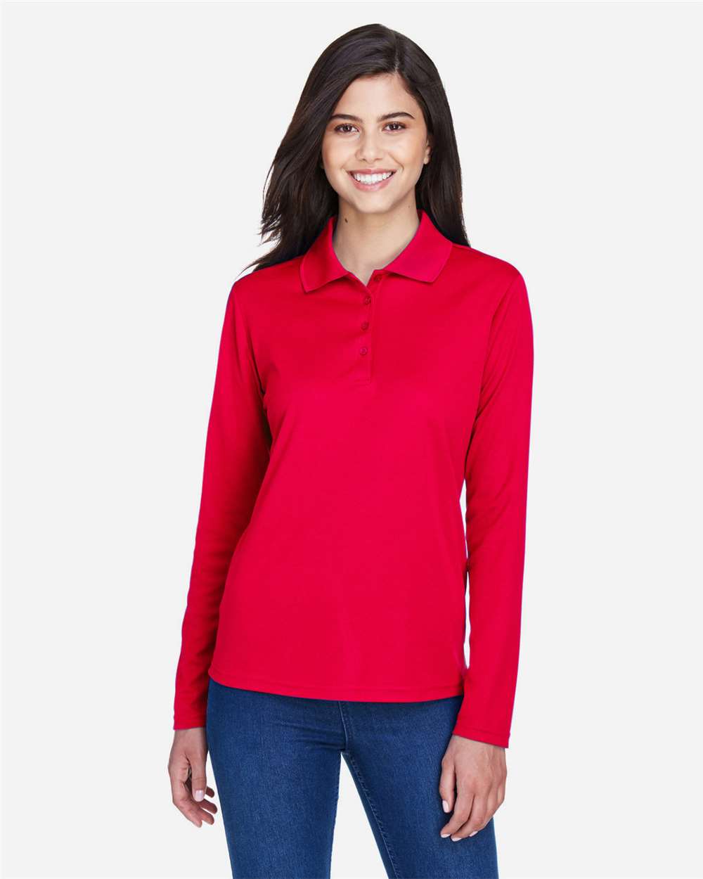 CORE365-78192-Women's Pinnacle Performance Long Sleeve Piqué Polo - Image 34