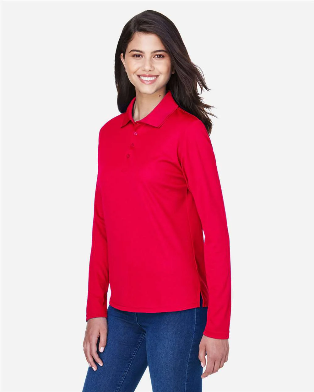 CORE365-78192-Women's Pinnacle Performance Long Sleeve Piqué Polo - Image 35