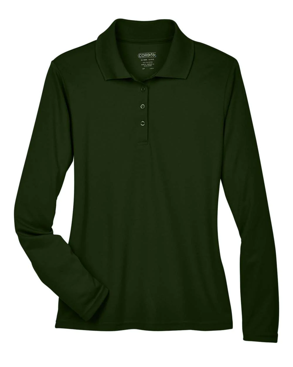 CORE365-78192-Women's Pinnacle Performance Long Sleeve Piqué Polo - Image 37