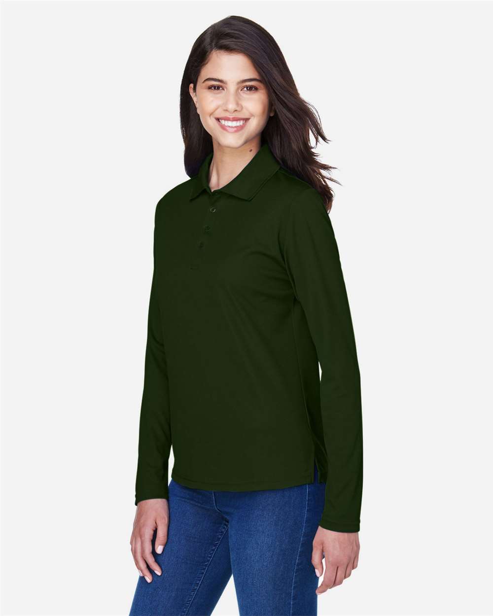 CORE365-78192-Women's Pinnacle Performance Long Sleeve Piqué Polo - Image 40