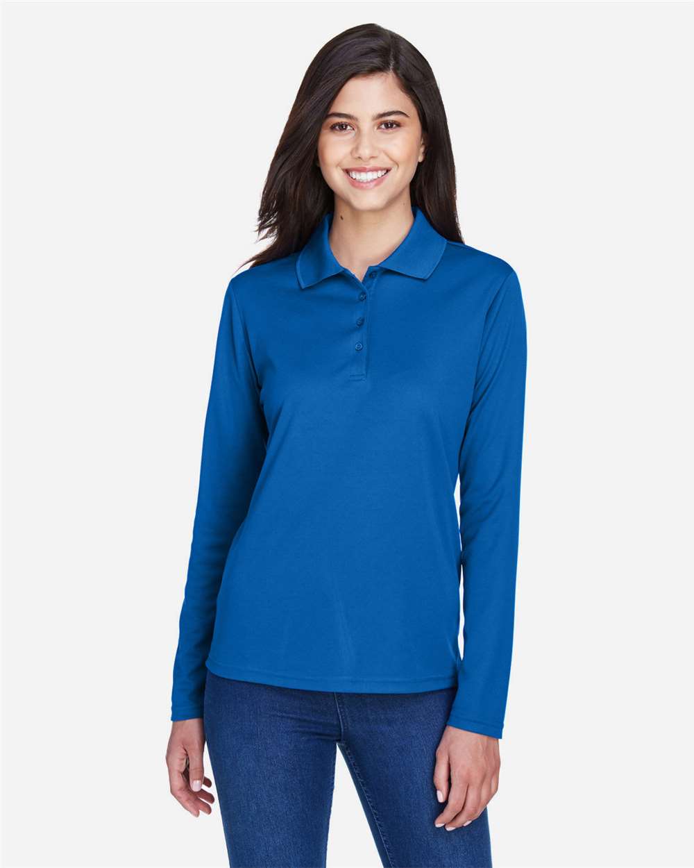 CORE365-78192-Women's Pinnacle Performance Long Sleeve Piqué Polo - Image 44