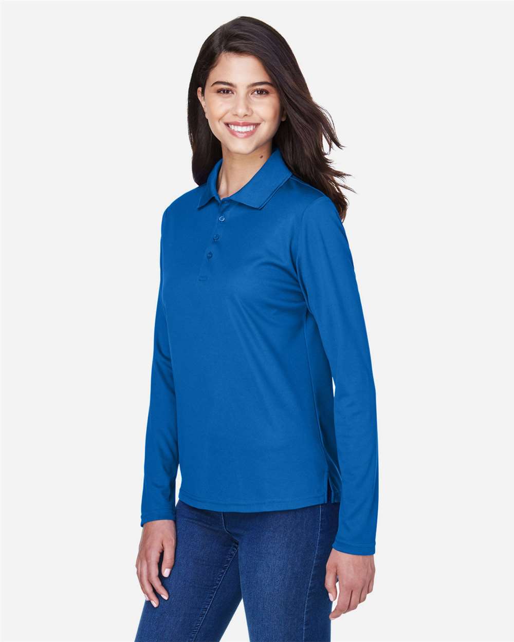 CORE365-78192-Women's Pinnacle Performance Long Sleeve Piqué Polo - Image 45