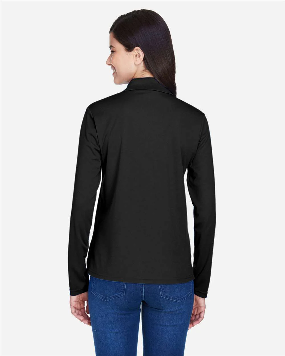 CORE365-78192-Women's Pinnacle Performance Long Sleeve Piqué Polo - Image 5