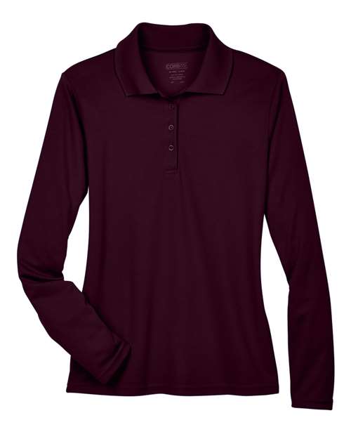 CORE365-78192-Women's Pinnacle Performance Long Sleeve Piqué Polo - Image 52