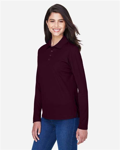 CORE365-78192-Women's Pinnacle Performance Long Sleeve Piqué Polo - Image 55