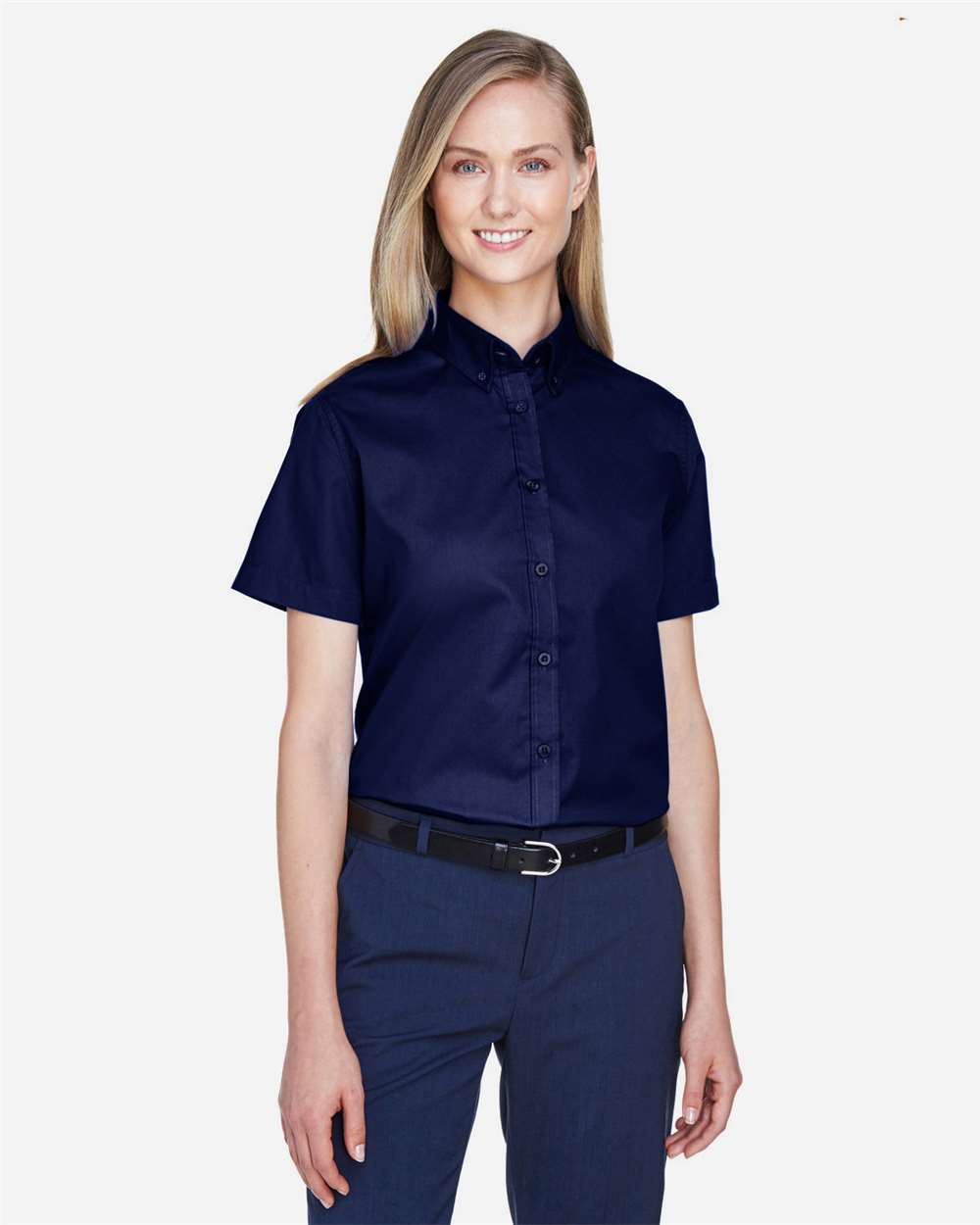 CORE365-78194-Women's Optimum Short Sleeve Twill Shirt - Image 16