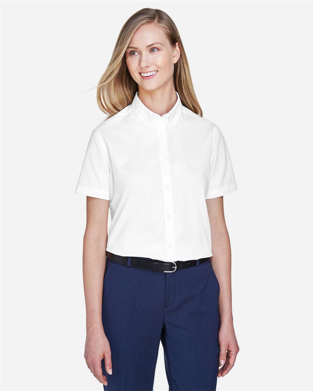 CORE365-78194-Women's Optimum Short Sleeve Twill Shirt - Image 20
