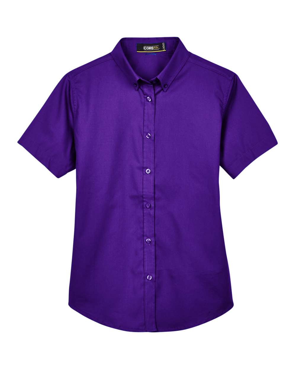 CORE365-78194-Women's Optimum Short Sleeve Twill Shirt - Image 5