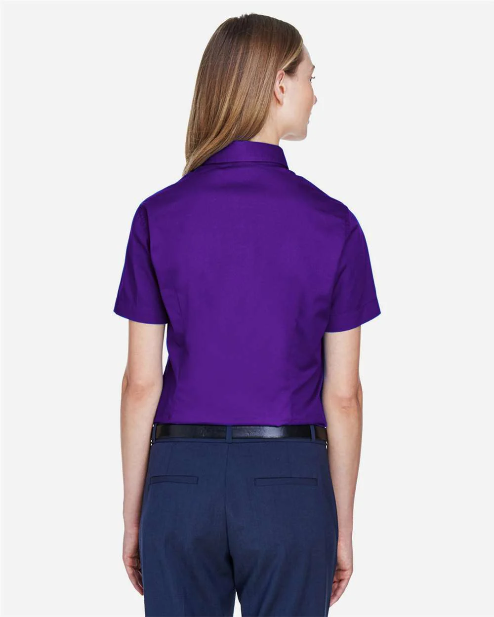 CORE365-78194-Women's Optimum Short Sleeve Twill Shirt - Image 9