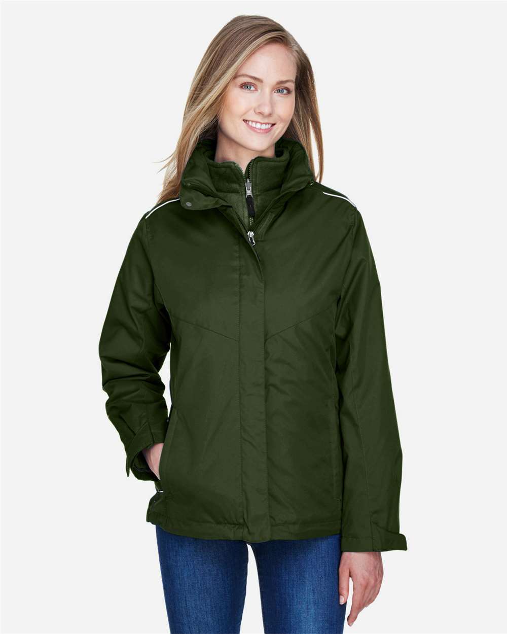 CORE365-78205-Women's 3-in-1 Jacket with Fleece Liner - Image 16