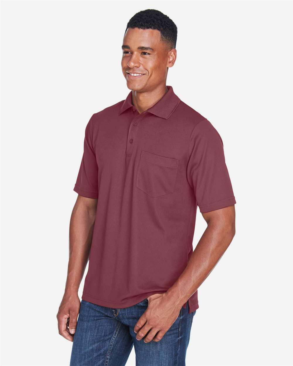 CORE365-88181P-Men's Origin Performance Piqué Polo with Pocket - Image 10