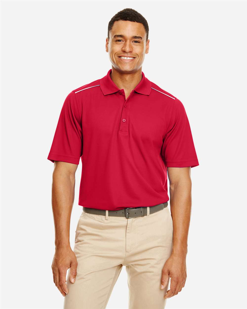 CORE365-88181R-Men's Radiant Performance Piqué Polo with Reflective Piping - Image 11
