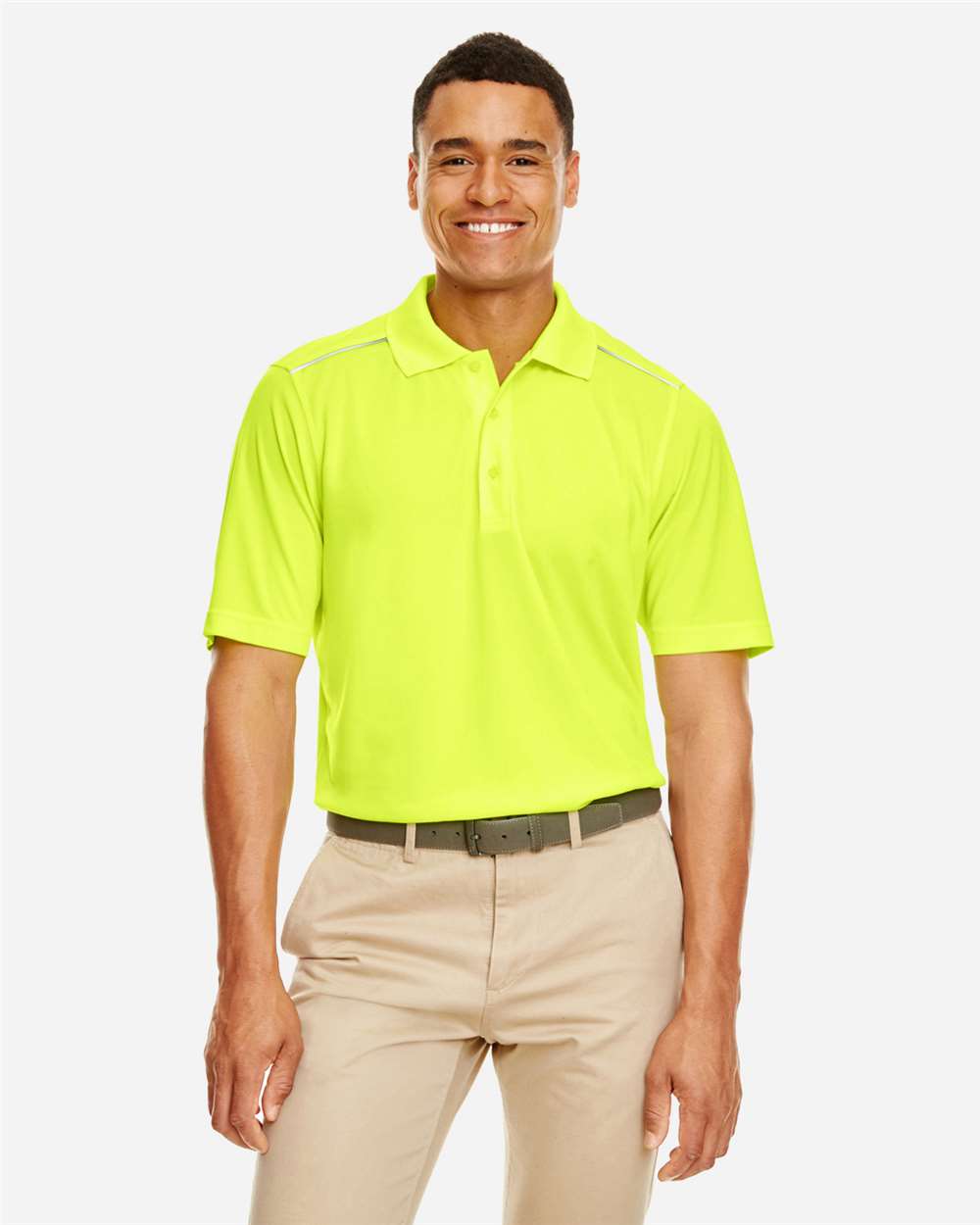 CORE365-88181R-Men's Radiant Performance Piqué Polo with Reflective Piping - Image 15