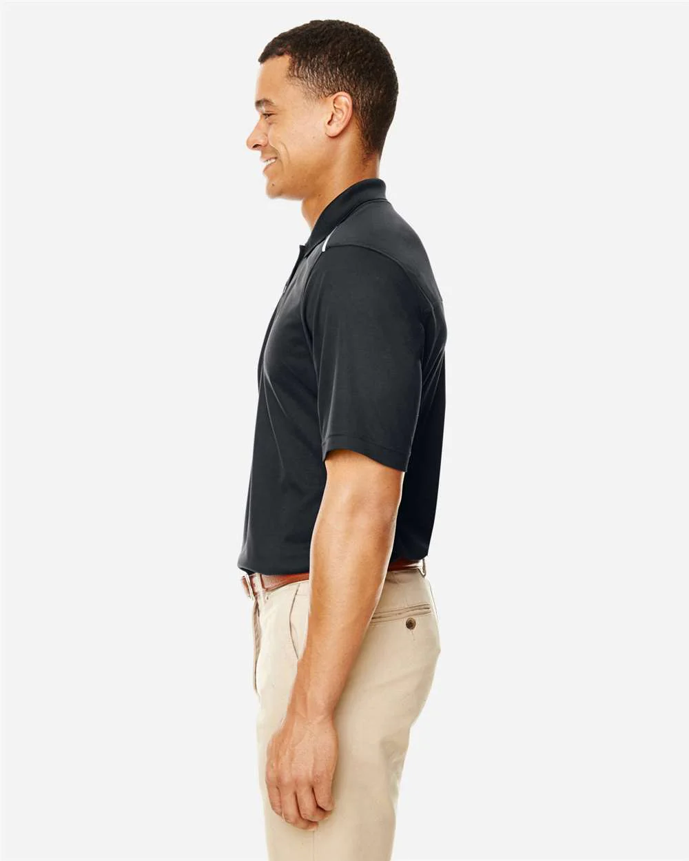 CORE365-88181R-Men's Radiant Performance Piqué Polo with Reflective Piping - Image 3