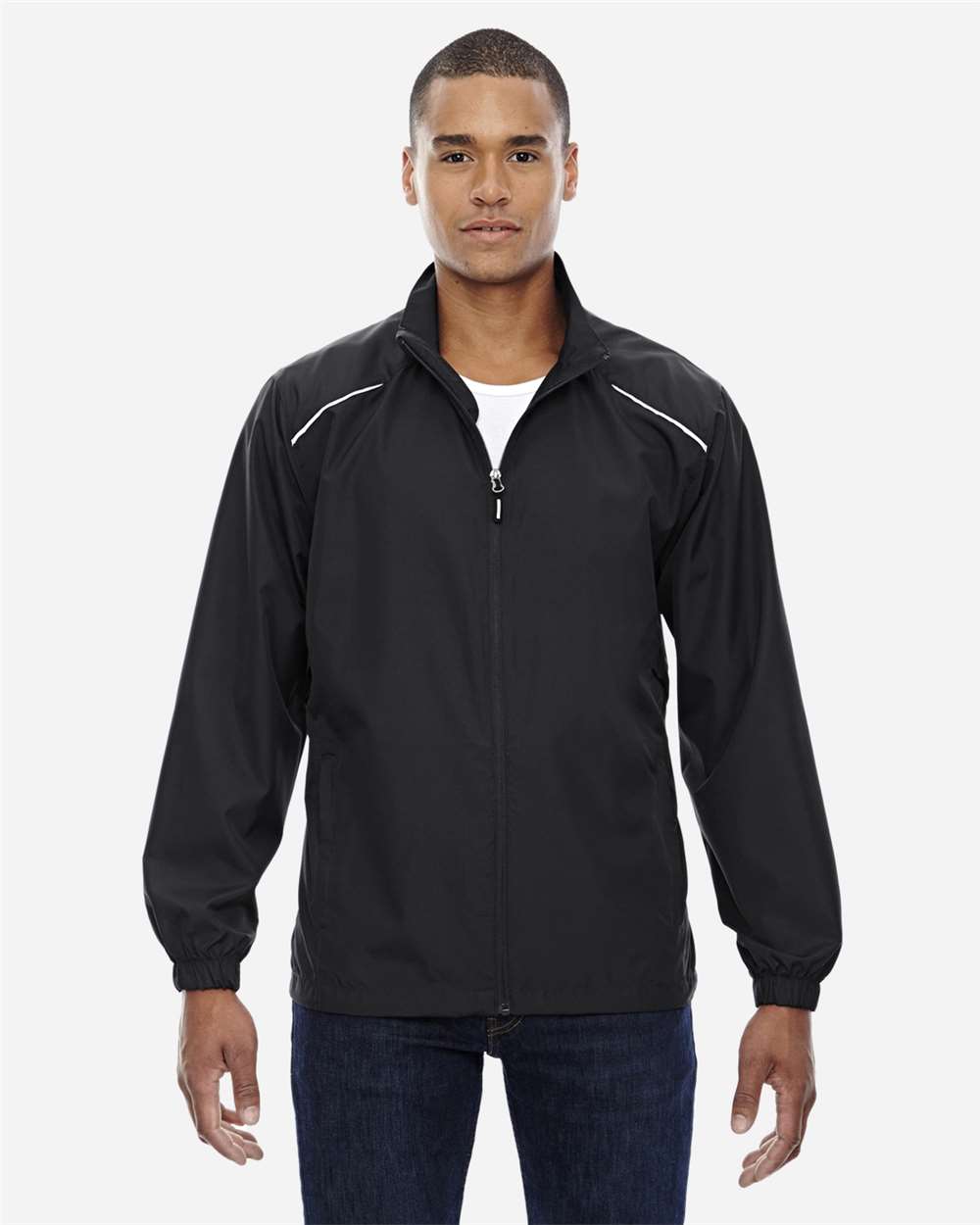 CORE365-88183T-Men's Tall Techno Lite Motivate Unlined Lightweight Jacket - Image 3