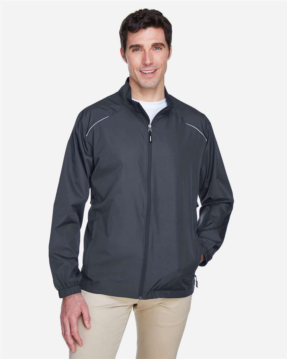 CORE365-88183T-Men's Tall Techno Lite Motivate Unlined Lightweight Jacket - Image 9