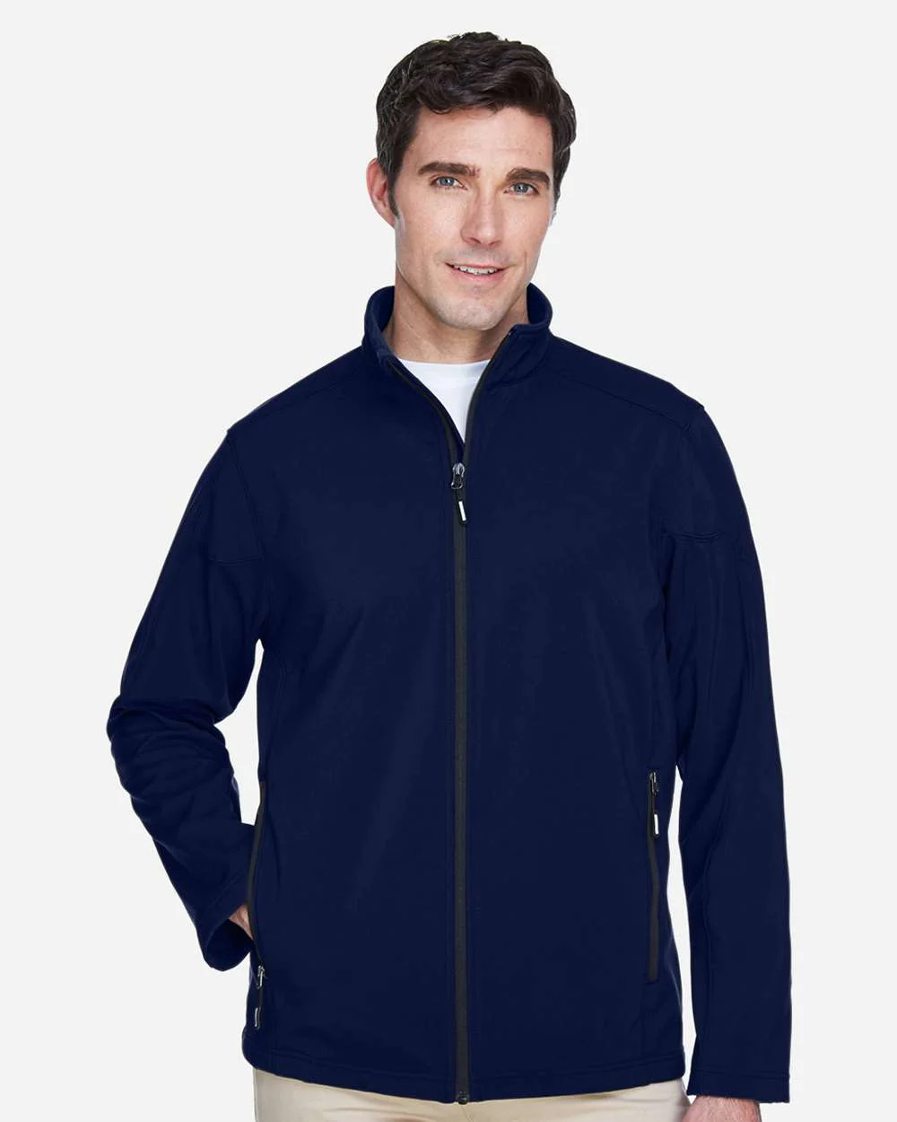 CORE365-88184-Men's Cruise Two-Layer Fleece Bonded Soft Shell Jacket - Image 14