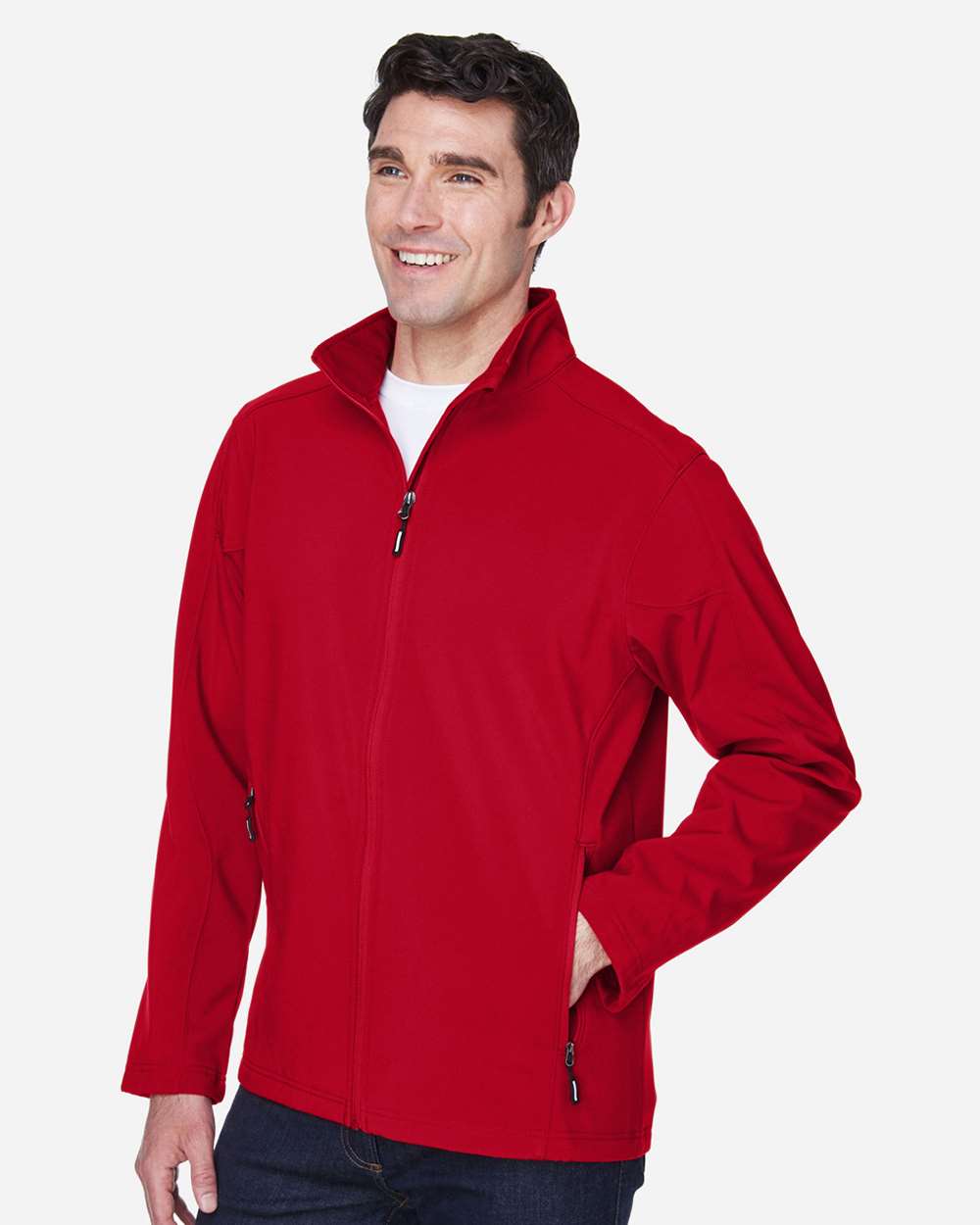CORE365-88184-Men's Cruise Two-Layer Fleece Bonded Soft Shell Jacket - Image 20