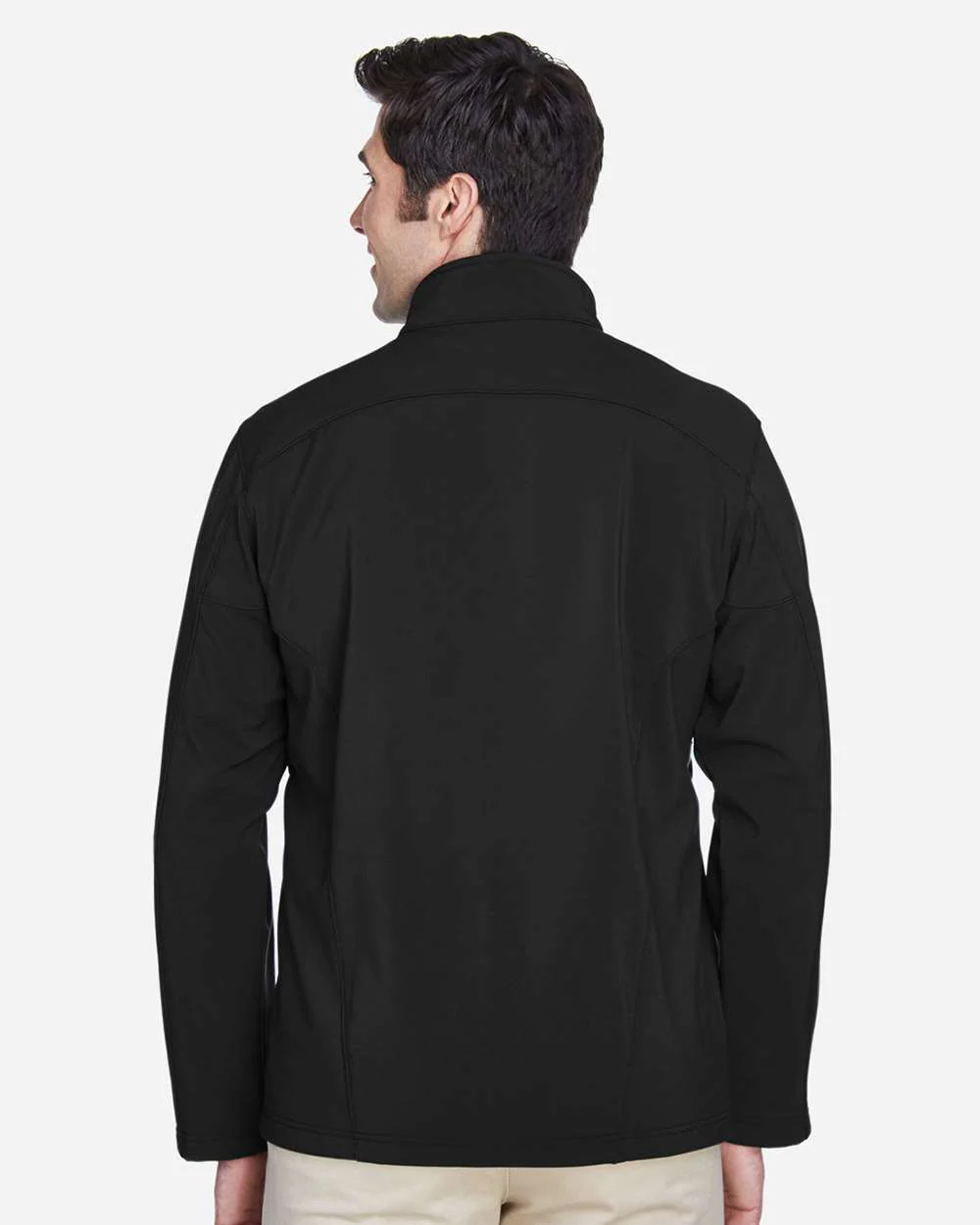 CORE365-88184-Men's Cruise Two-Layer Fleece Bonded Soft Shell Jacket - Image 5