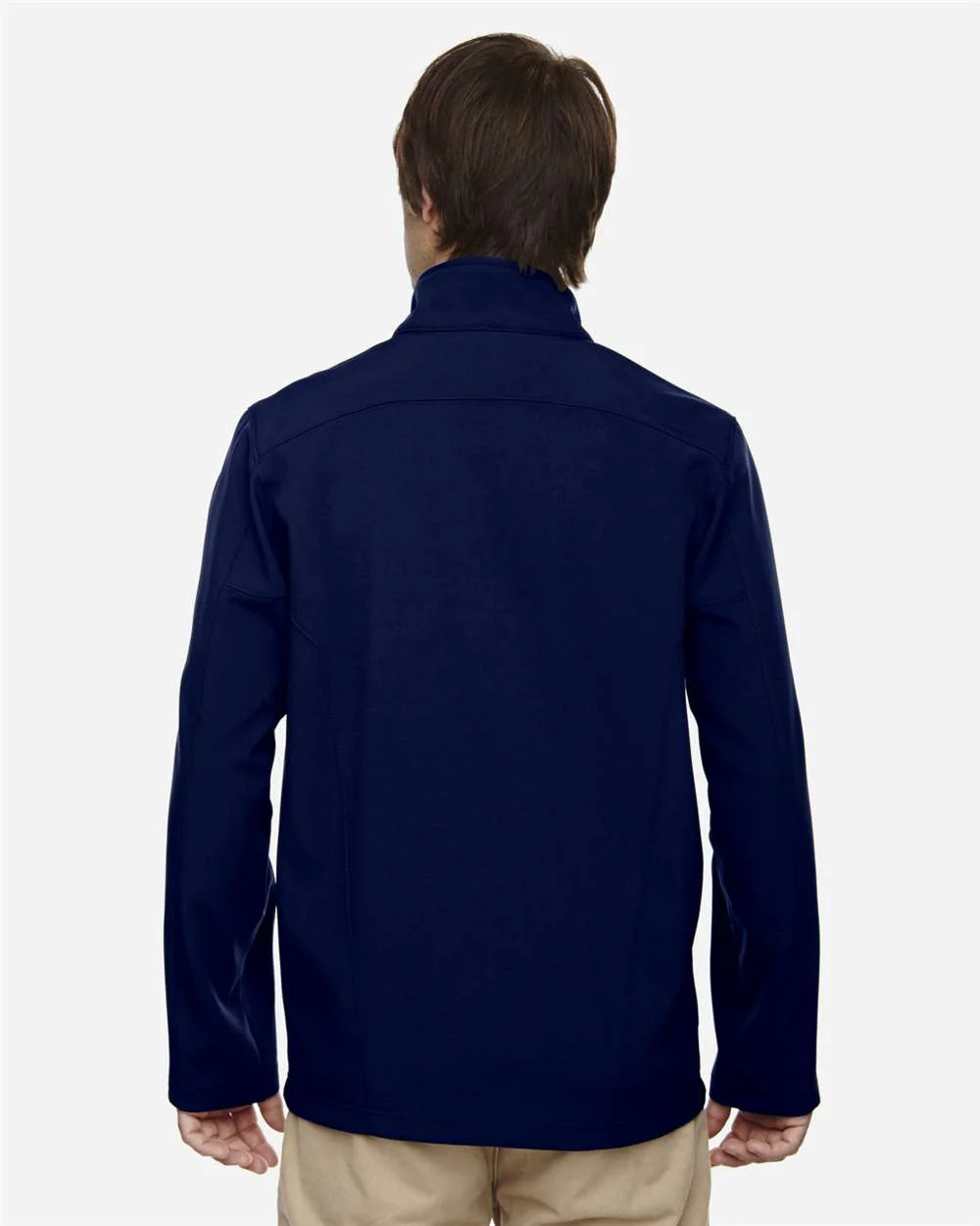 CORE365-88184T-Men's Tall Cruise Two-Layer Fleece Bonded Soft Shell Jacket - Image 10