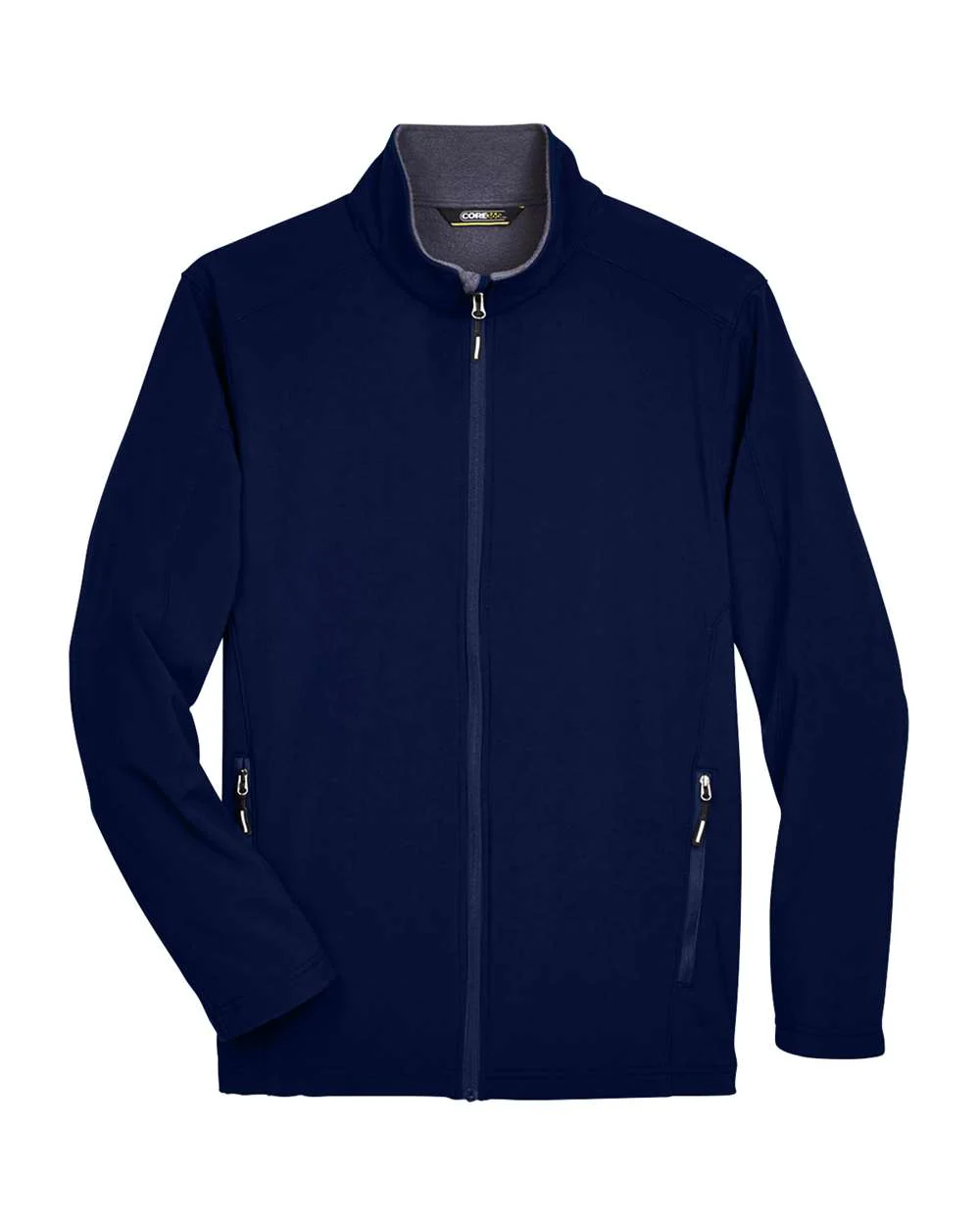 CORE365-88184T-Men's Tall Cruise Two-Layer Fleece Bonded Soft Shell Jacket - Image 6