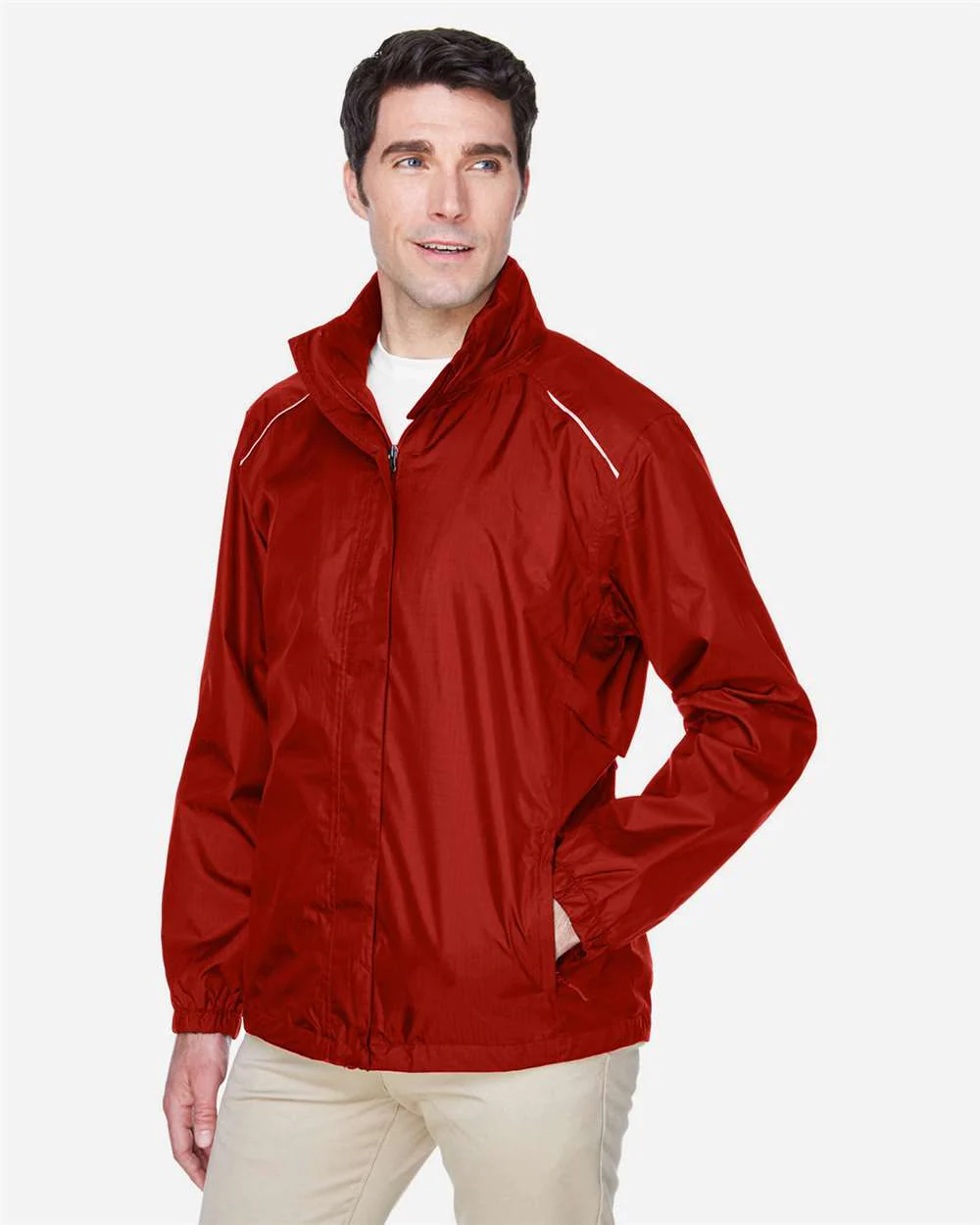 CORE365-88185-Men's Climate Seam Sealed Lightweight Variegated Ripstop Jacket - Image 15