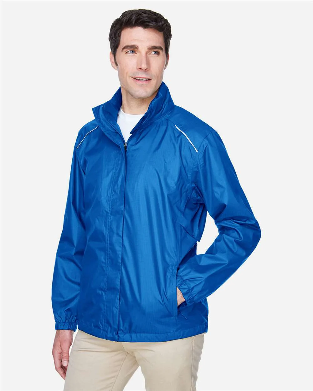 CORE365-88185-Men's Climate Seam Sealed Lightweight Variegated Ripstop Jacket - Image 20