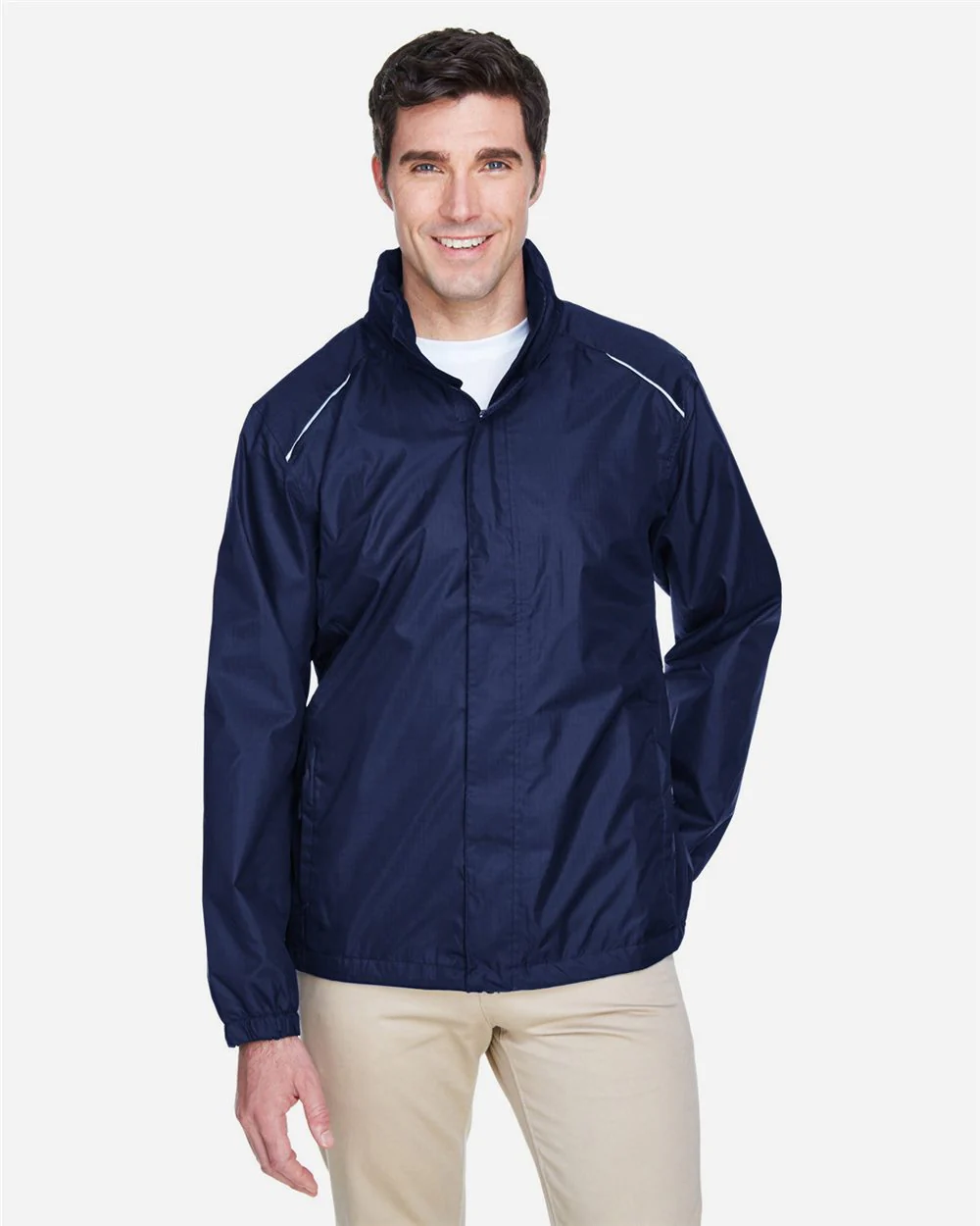 CORE365-88185-Men's Climate Seam Sealed Lightweight Variegated Ripstop Jacket - Image 6