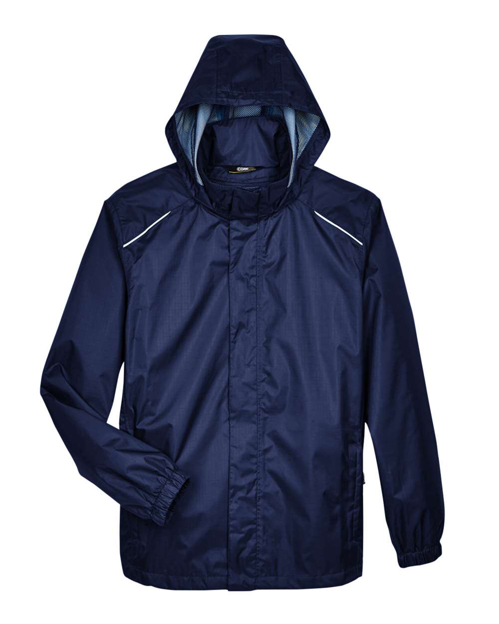 CORE365-88185-Men's Climate Seam Sealed Lightweight Variegated Ripstop Jacket - Image 7