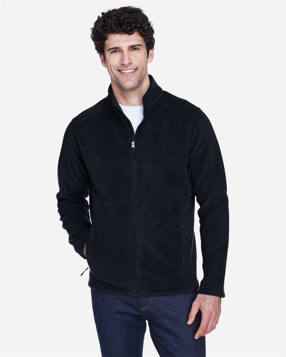 CORE365-88190-Men's Journey Fleece Jacket - Image 3
