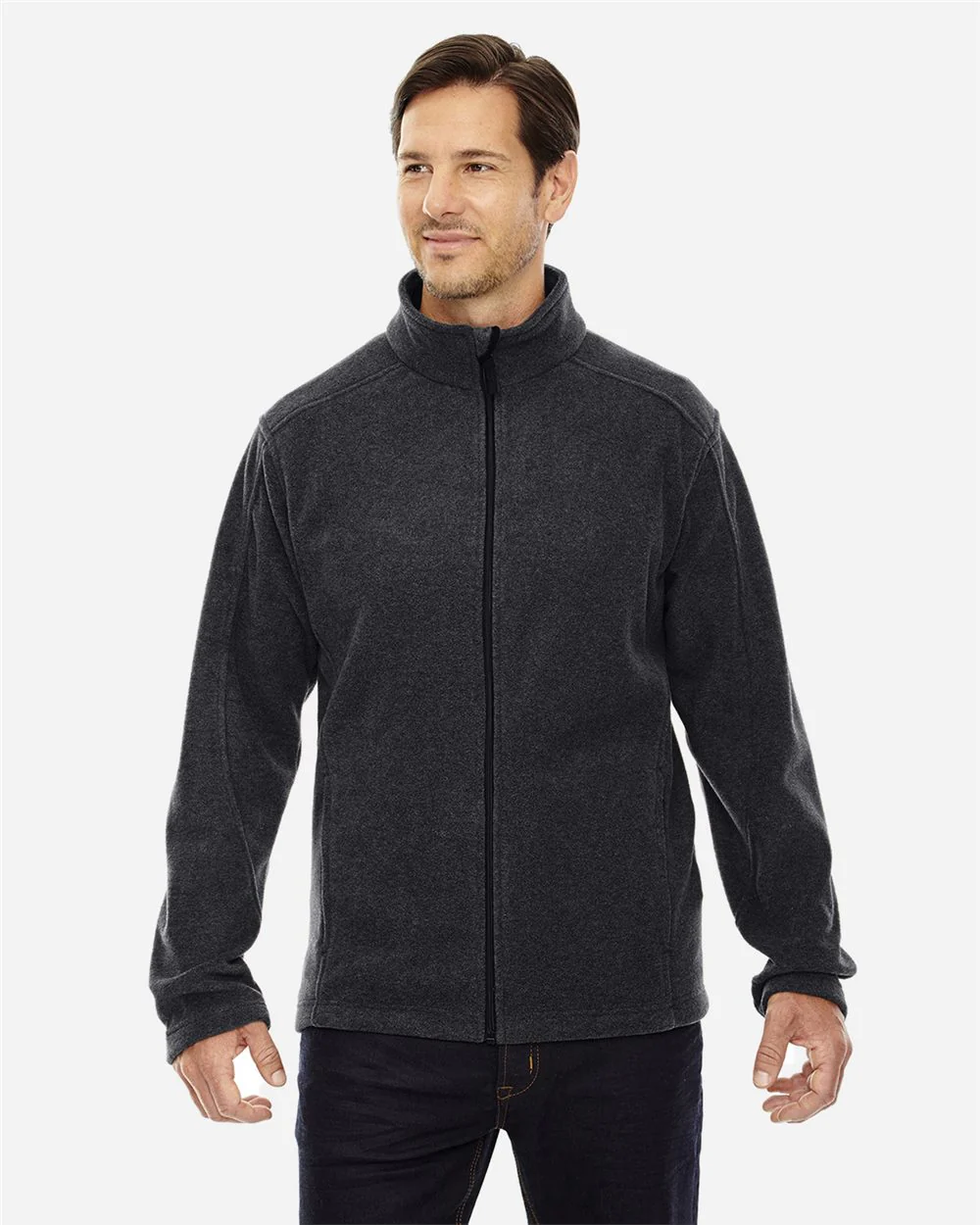 CORE365-88190T-Men's Tall Journey Fleece Jacket - Image 6