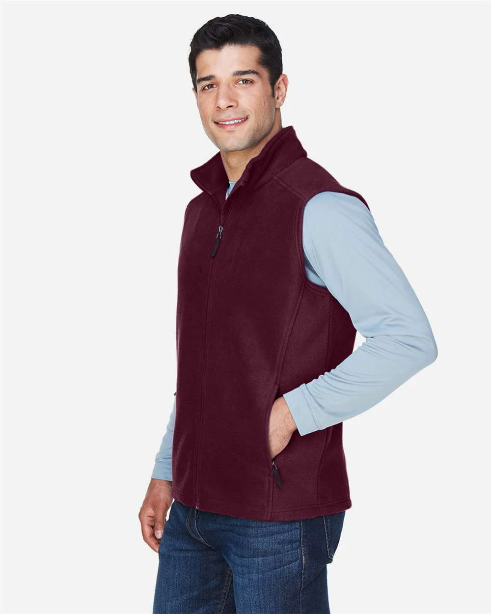 CORE365-88191-Men's Journey Fleece Vest - Image 10