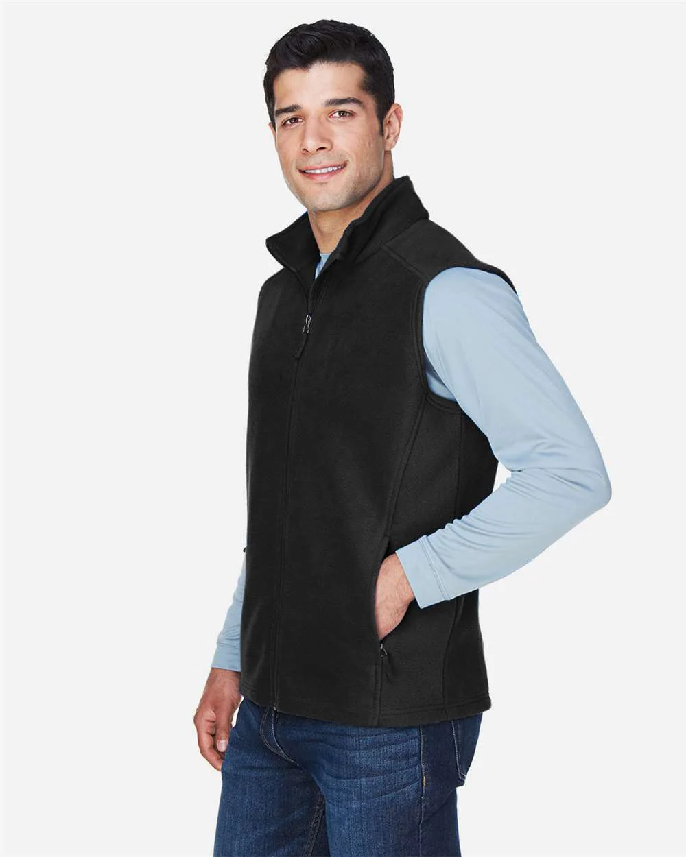 CORE365-88191-Men's Journey Fleece Vest - Image 4