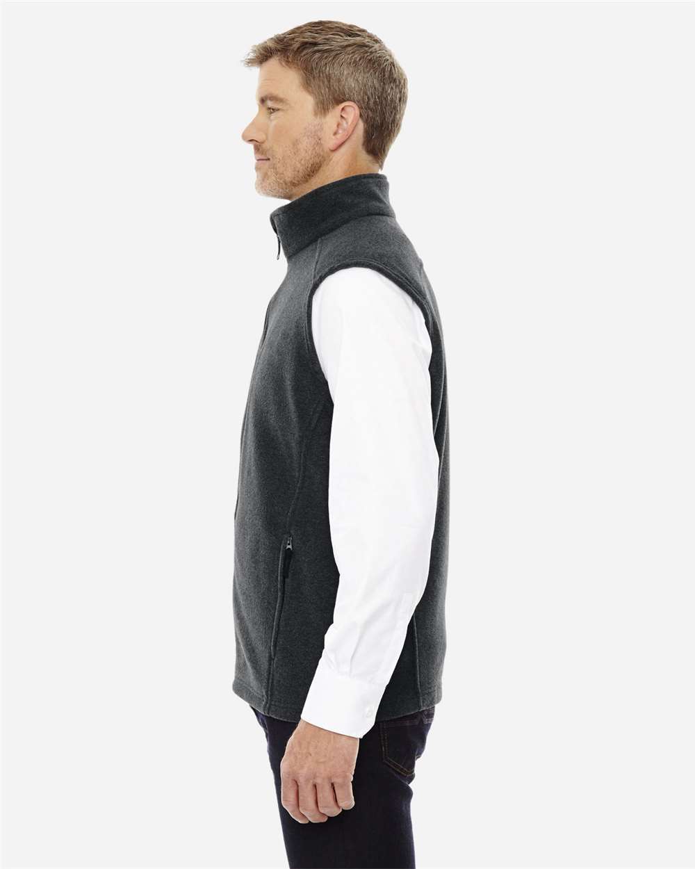 CORE365-88191T-Men's Tall Journey Fleece Vest - Image 14