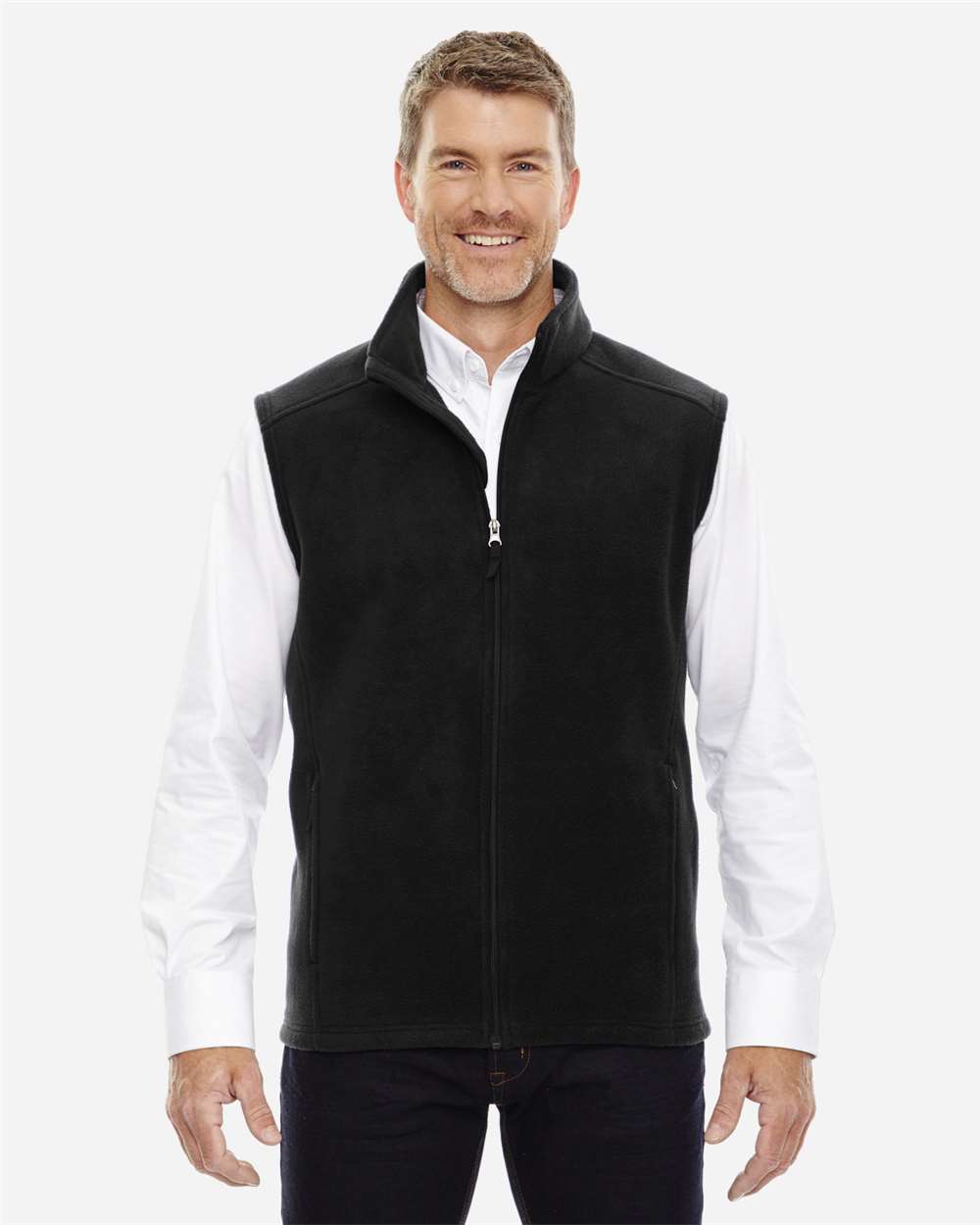 CORE365-88191T-Men's Tall Journey Fleece Vest - Image 3