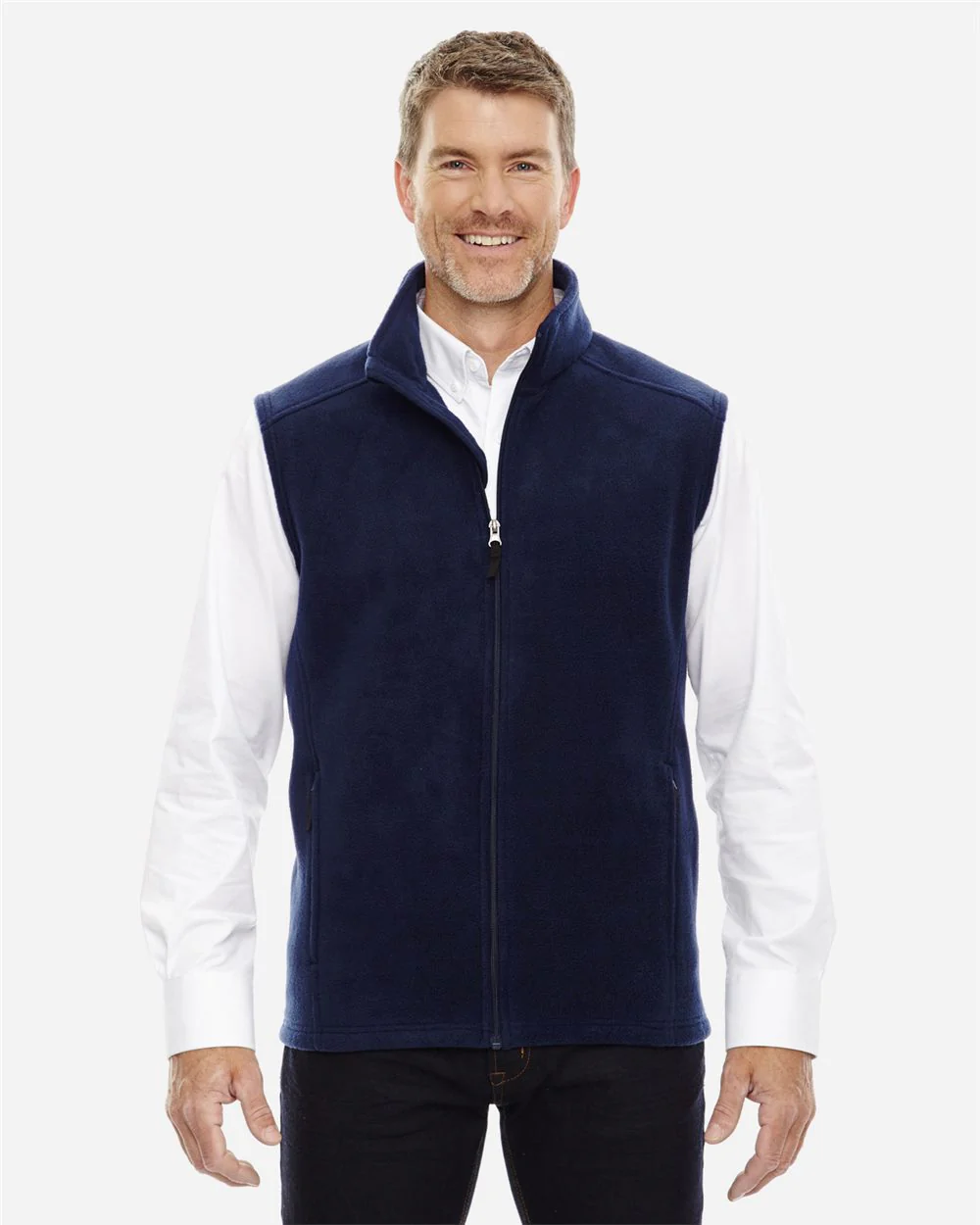 CORE365-88191T-Men's Tall Journey Fleece Vest - Image 6