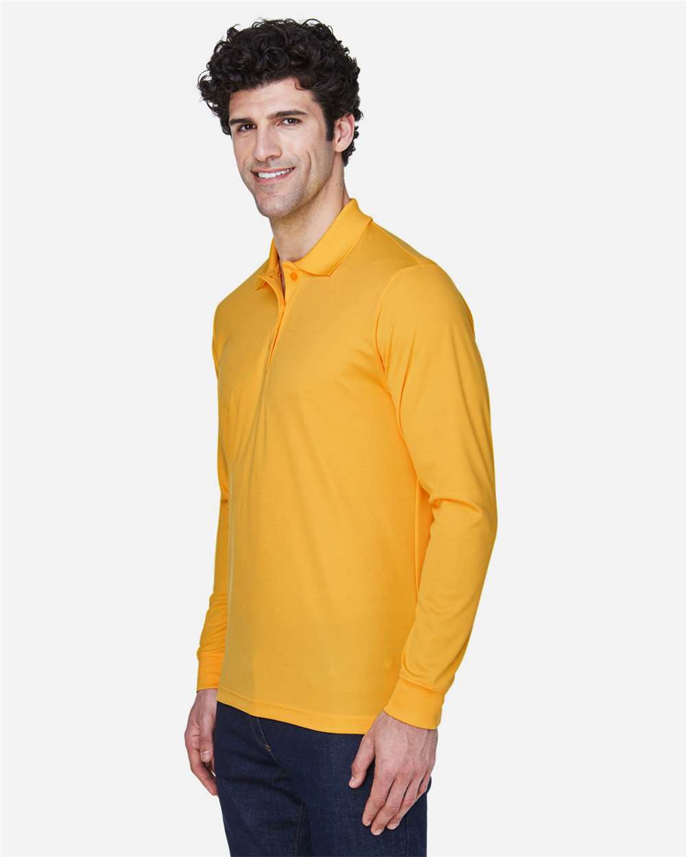 CORE365-88192-Men's Pinnacle Performance Long Sleeve Piqué Polo - Image 12