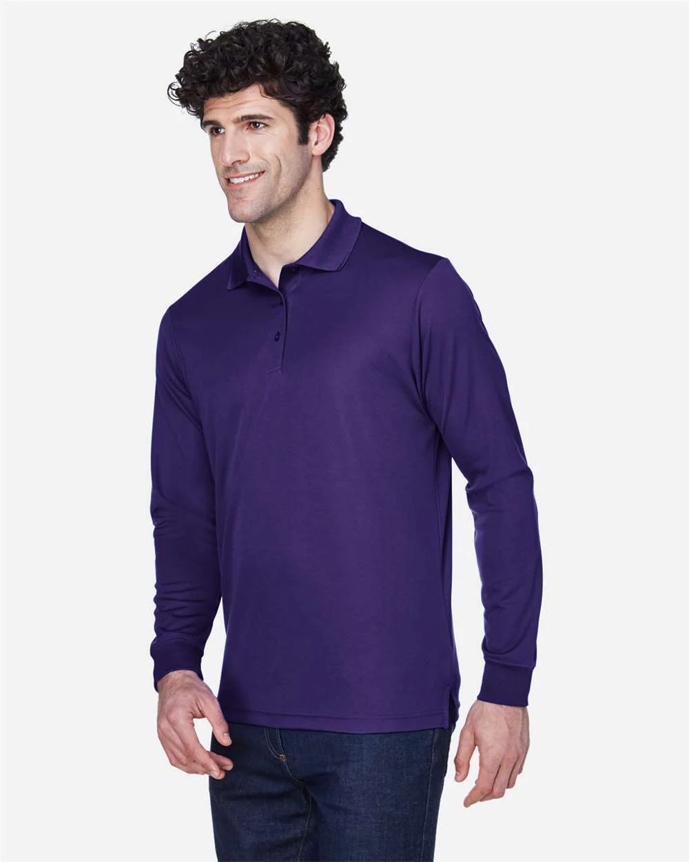CORE365-88192-Men's Pinnacle Performance Long Sleeve Piqué Polo - Image 17