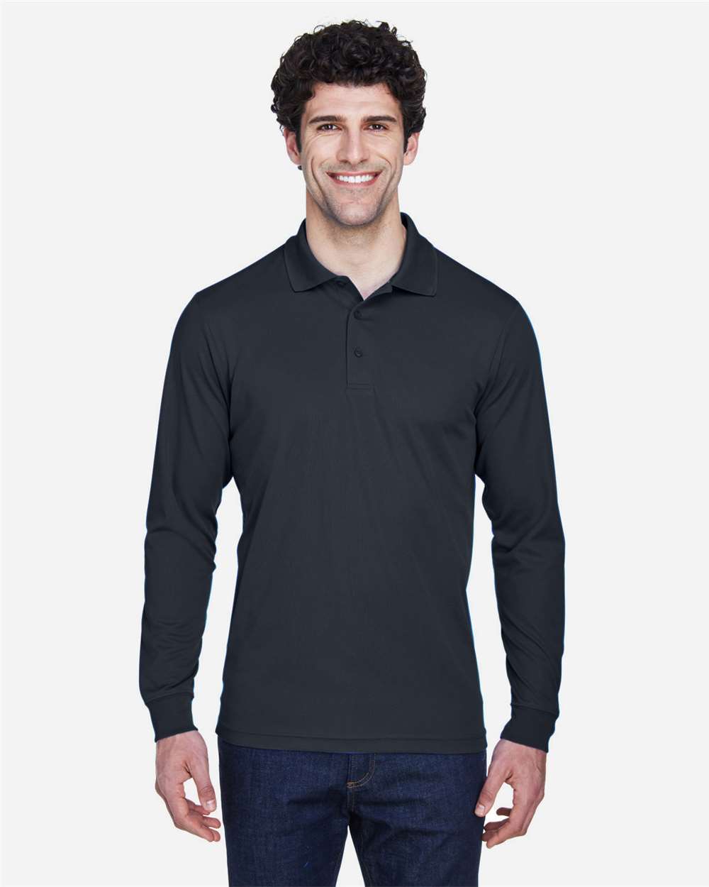 CORE365-88192-Men's Pinnacle Performance Long Sleeve Piqué Polo - Image 21