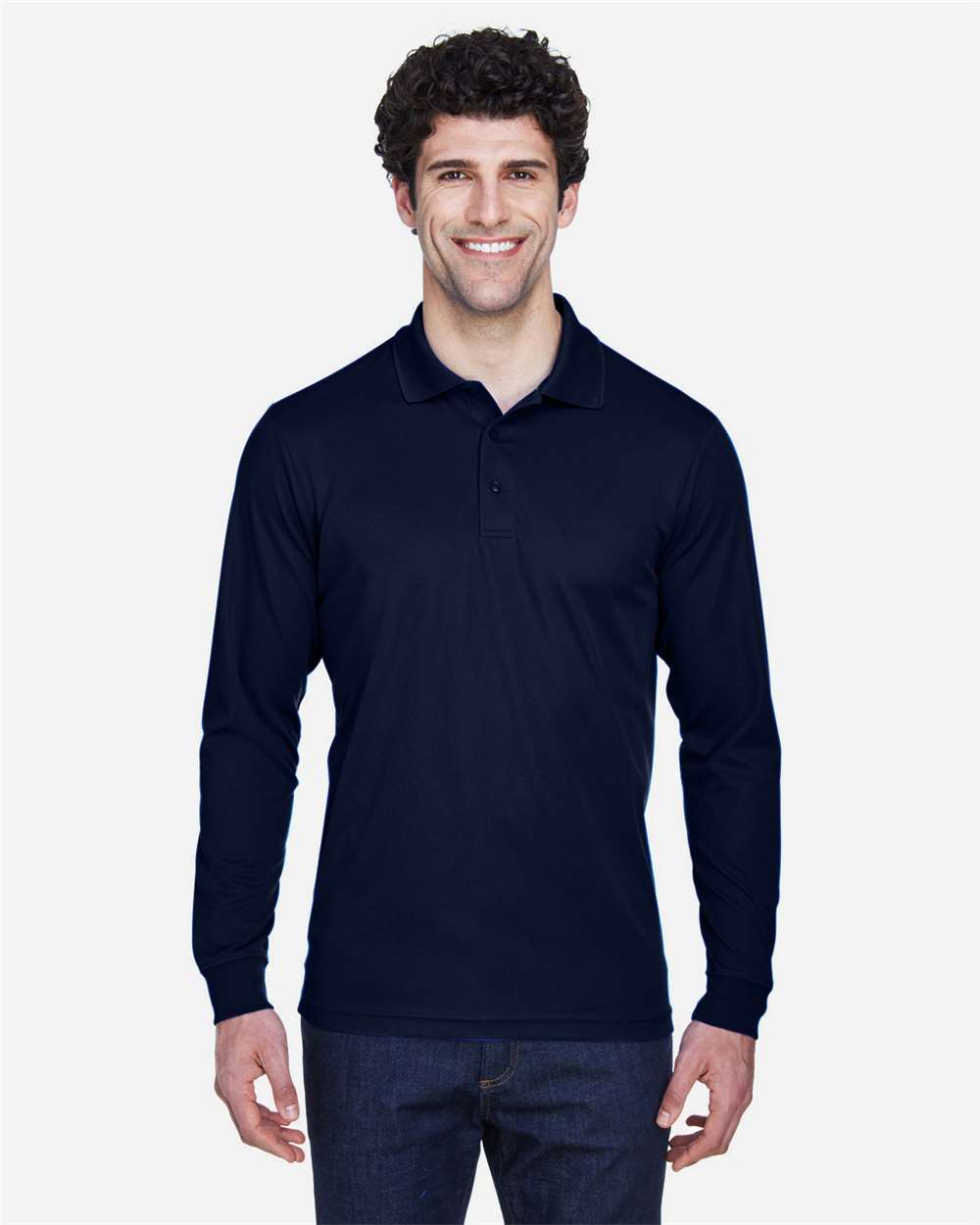CORE365-88192-Men's Pinnacle Performance Long Sleeve Piqué Polo - Image 26
