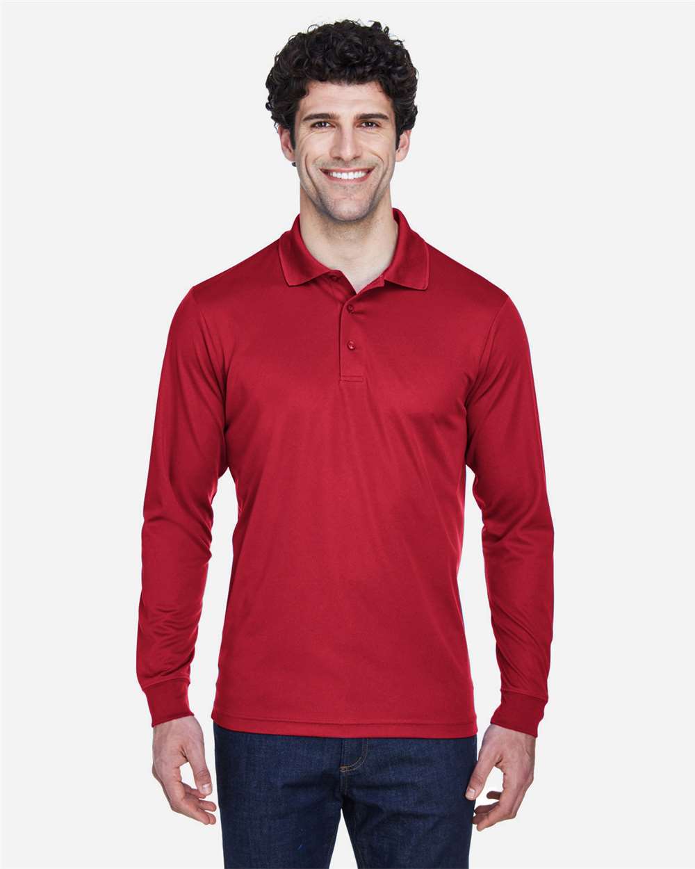 CORE365-88192-Men's Pinnacle Performance Long Sleeve Piqué Polo - Image 31