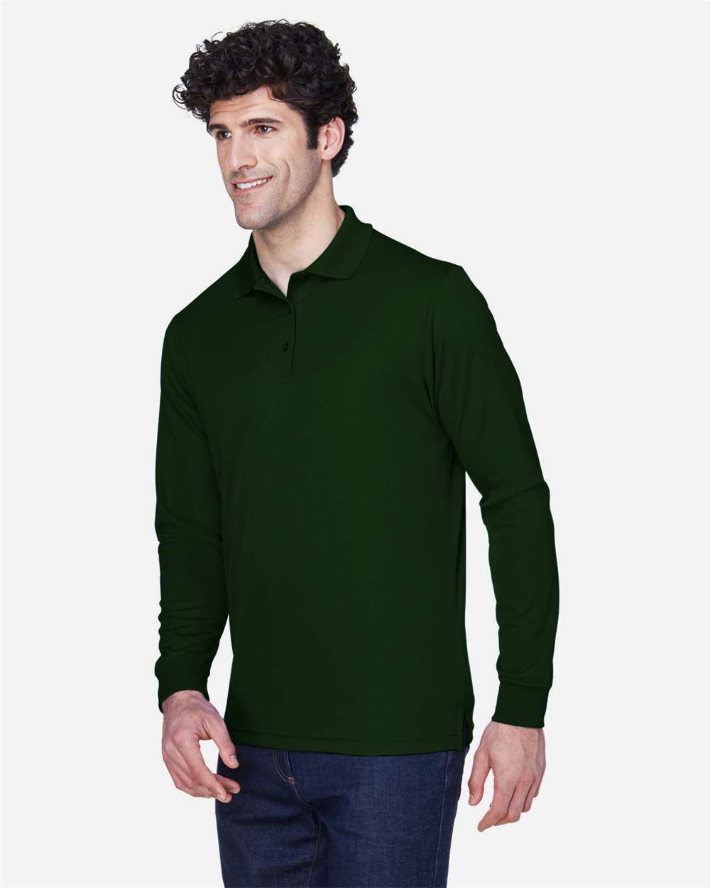 CORE365-88192-Men's Pinnacle Performance Long Sleeve Piqué Polo - Image 37